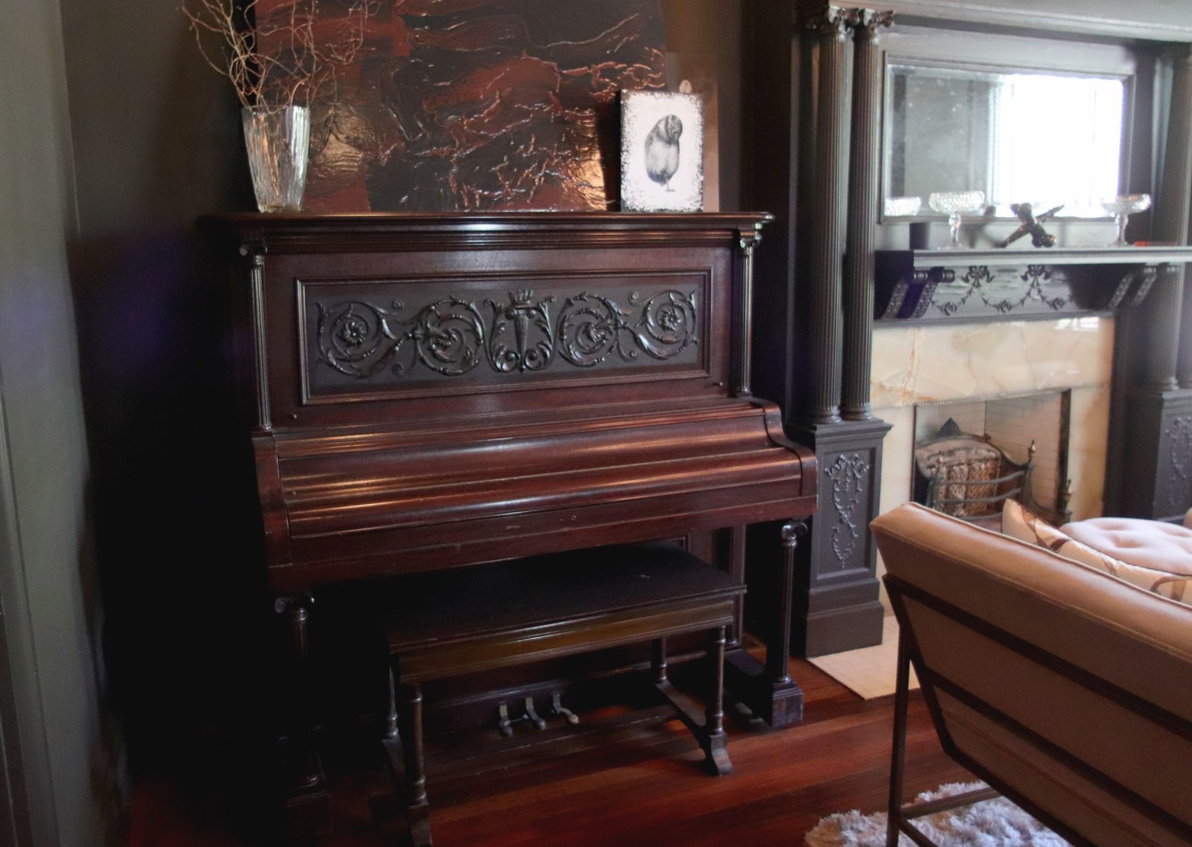 At home in Lafayette Square